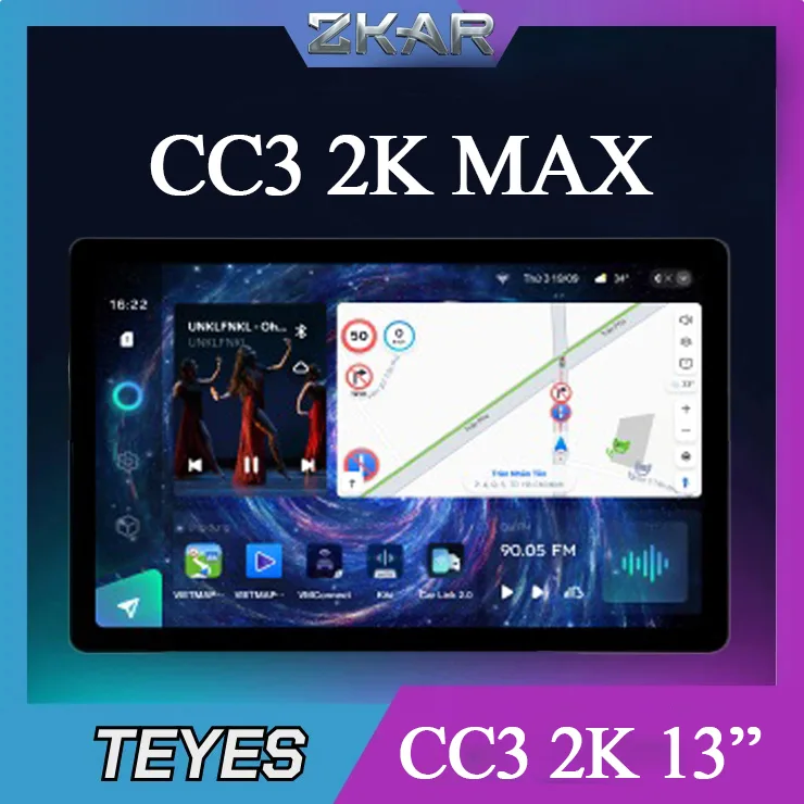 Màn Hình Android Teyes CC3 2K Max | Phá Vỡ Mọi Khuôn Khổ