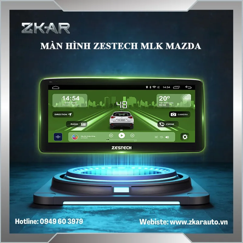 Màn Hình Zestech Mazda MLK
