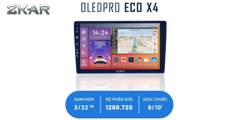 Màn hình android OledPro Eco X4