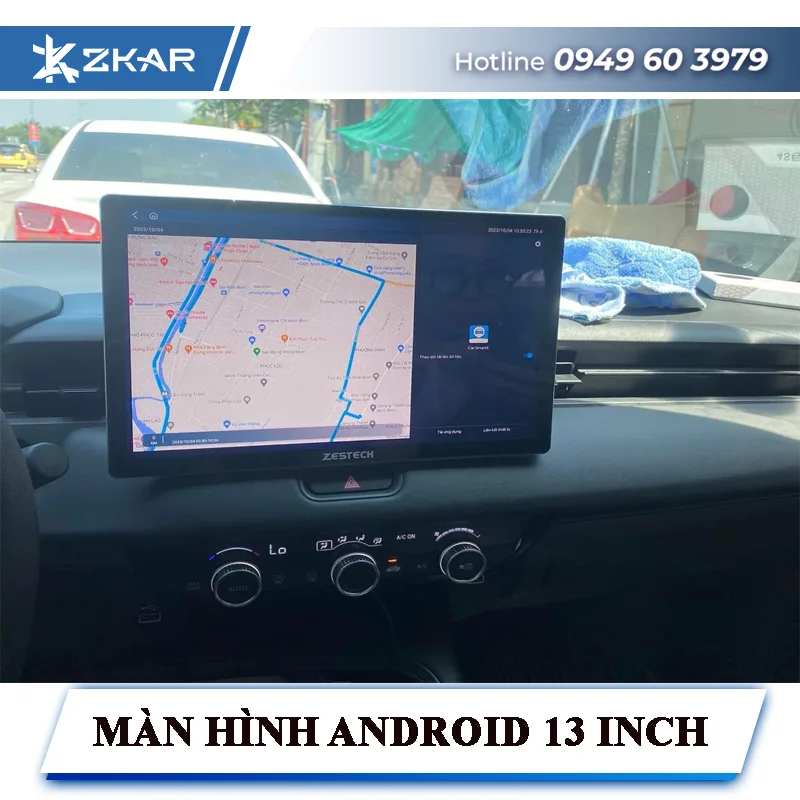 Địa Chỉ Lắp Đặt Màn Android 13 Inch Xe Toyota Wigo Uy Tín Tại Sài Gòn