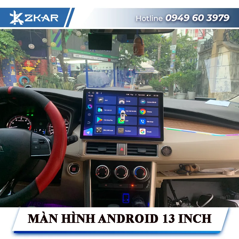 Địa Chỉ Lắp Đặt Màn Android 13 Inch Xe Ford Ranger Uy Tín Tại Sài Gòn