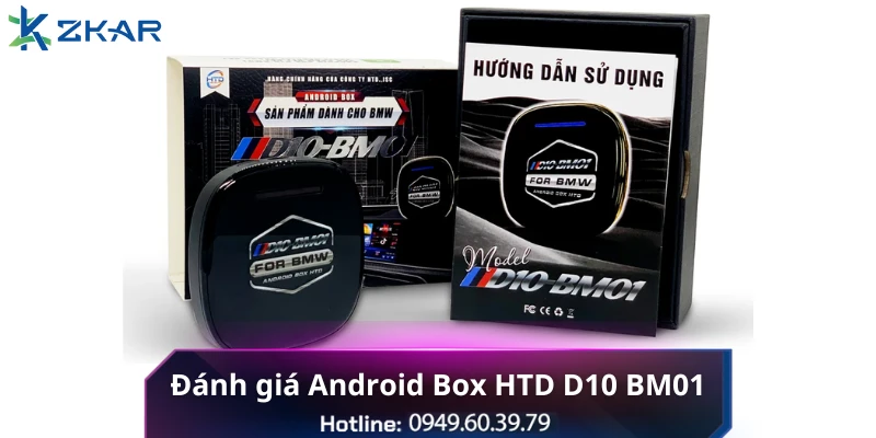 Đánh giá Android Box HTD D10 BM01